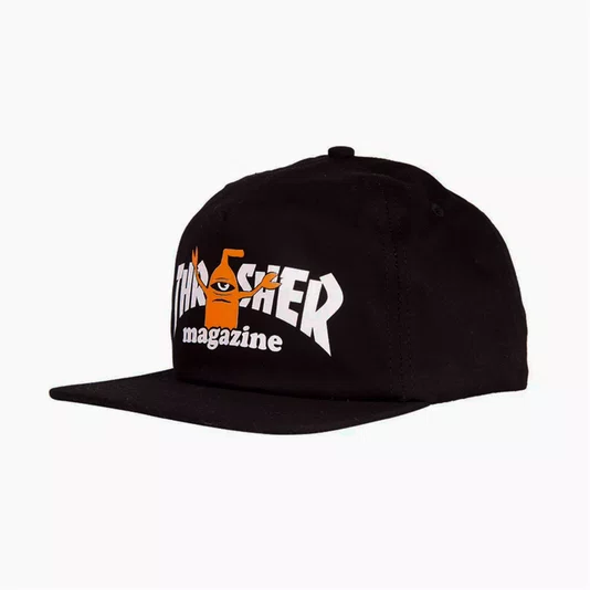 Boné Thrasher Toy Machine Snapback Sect Preto