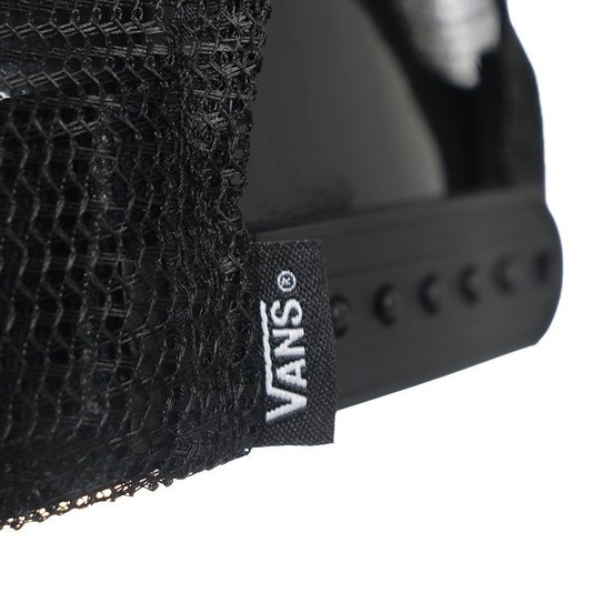 Boné Vans Classic Patch Curved Bill Trucker Preto/Branco