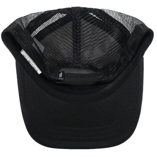 Boné Vans Classic Patch Curved Bill Trucker Preto/Branco