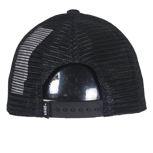 Boné Vans Classic Patch Trucker Kids Azul/Preto