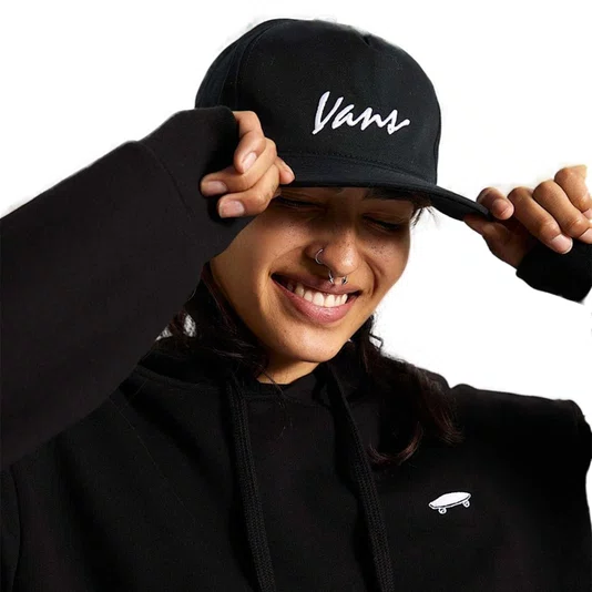 Boné Vans Classic Script Preto