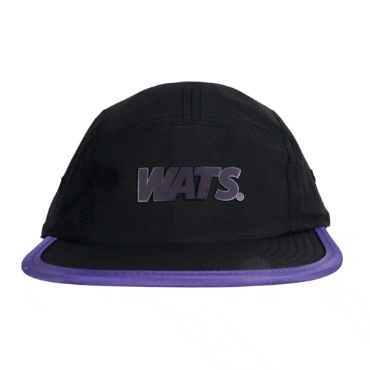 Boné Wats Five Panel Holografico Preto/Roxo