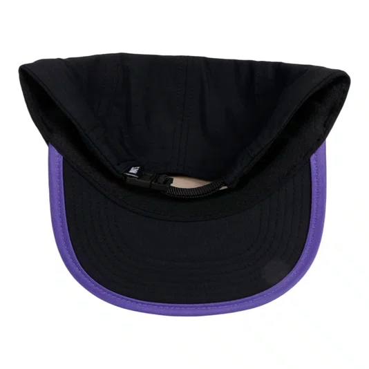 Boné Wats Five Panel Holografico Preto/Roxo