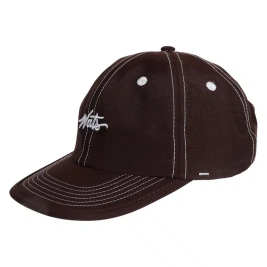 Boné Wats Five Panel Pesponto Marrom
