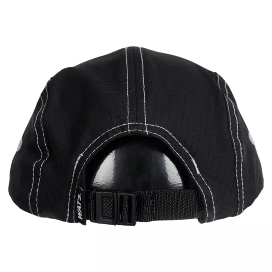 Boné Wats Five Panel Pesponto Preto
