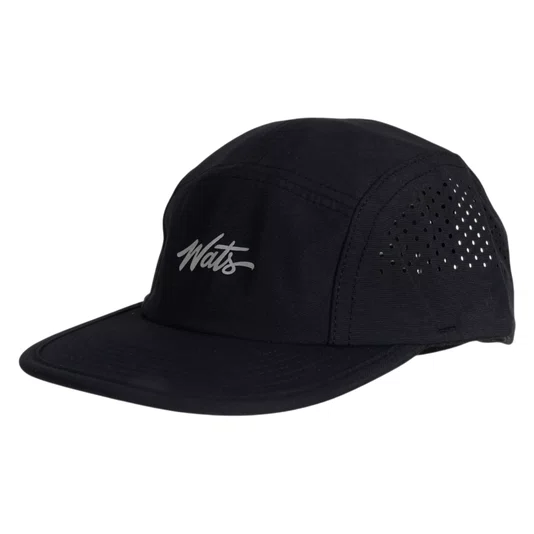Boné Wats Five Panel Tag Reflex Preto