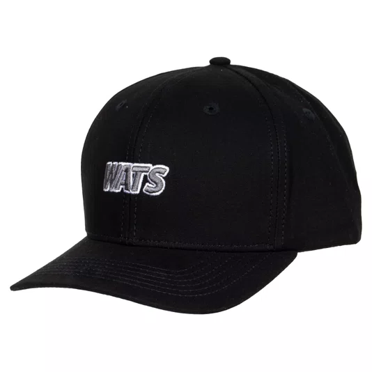 Boné Wats Logo Snap Back Preto
