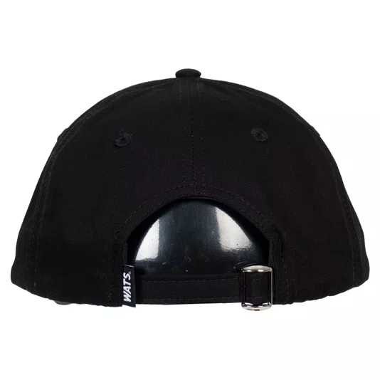Boné Wats Logo Snap Back Preto