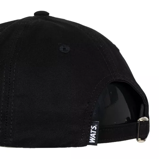 Boné Wats Logo Snap Back Preto