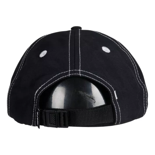 Boné Wats Six Panel Pesponto Tag Preto