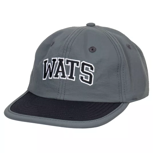 Boné Wats Sporting Six Panel Cinza/Preto