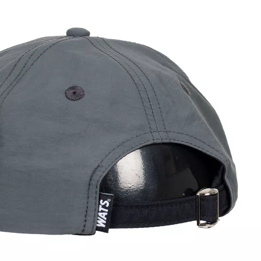 Boné Wats Sporting Six Panel Cinza/Preto