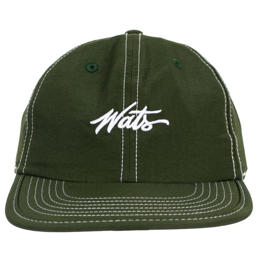 Boné Wats Tag Six Panel Verde Musgo