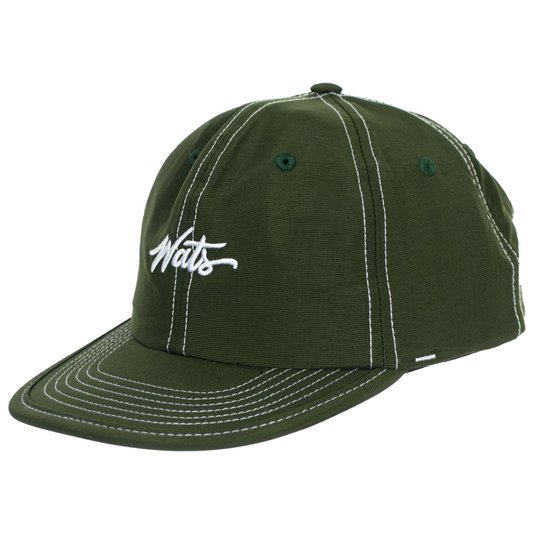 Boné Wats Tag Six Panel Verde Musgo