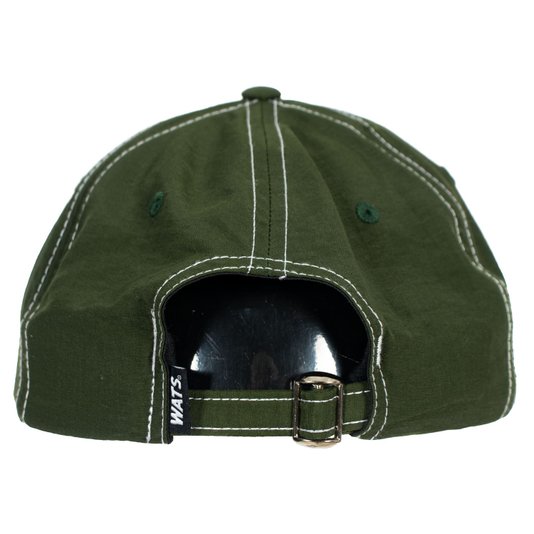 Boné Wats Tag Six Panel Verde Musgo