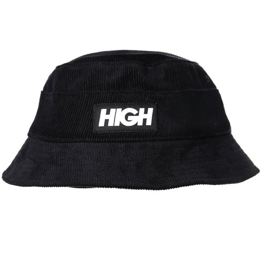 Bucket High Company Corduroy Preto