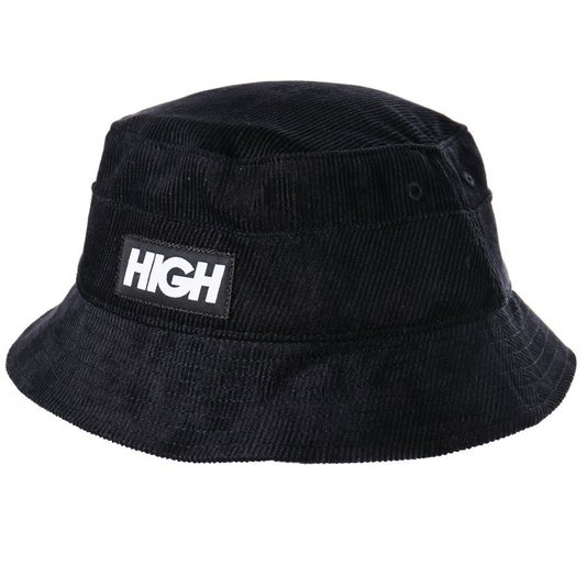 Bucket High Company Corduroy Preto