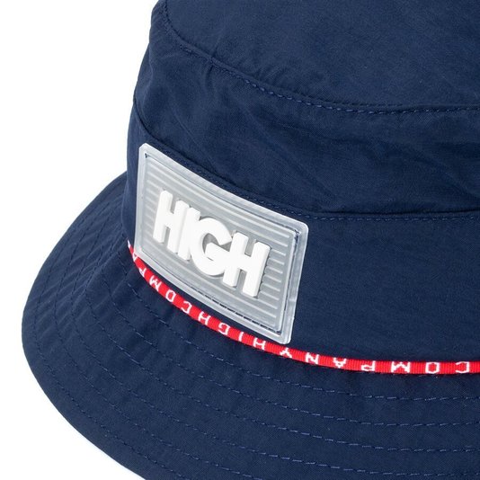Bucket High Company Striped Azul Marinho
