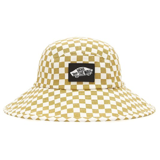 Bucket Vans Sunny Side Checkerboard Amarelo/Branco
