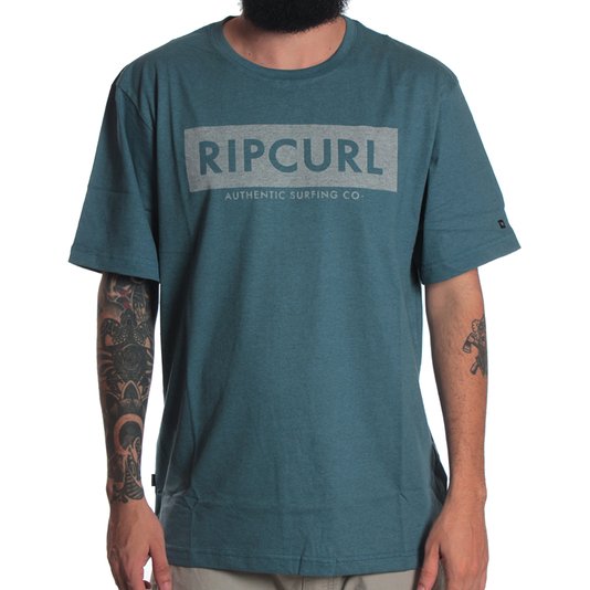 Camiseta Rip Curl Zipper Mid Azul
