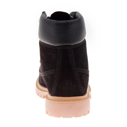 Bota Qix Coturno Double-G Masculino Preto/Marrom