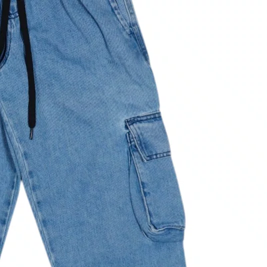 Calça Aston Cargo Infantil Jeans