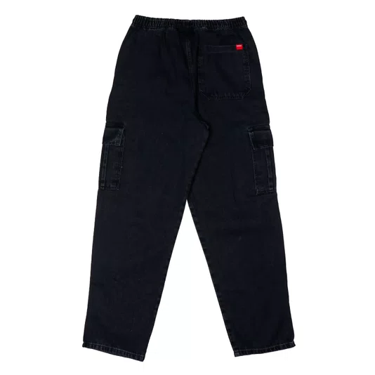 Calça Aston Cargo Preto Estonado