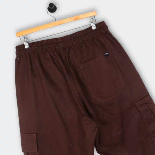 Calça Aston Cargo Sarja Marrom