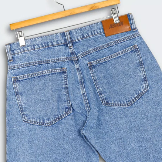 Calça Aston Jeans Tradicional Azul