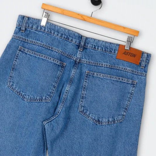 Calça Aston Jeans Tradicional Azul