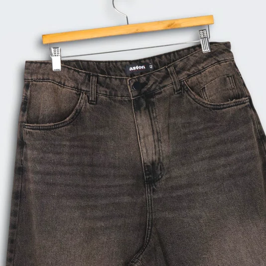 Calça Aston Jeans Tradicional Preto
