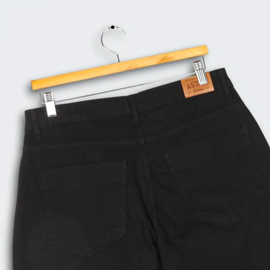 Calça Aston Sarja Tradicional Preto