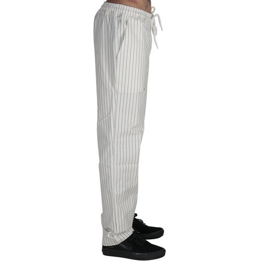 Calça Baw Alfaiataria Risca De Giz Off White