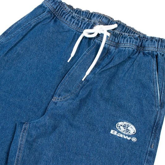 Calça Baw Wide Fit Light Blue Jeans