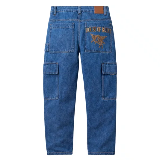 Calça Blunt Cargo House Jeans