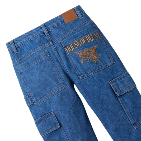 Calça Blunt Cargo House Jeans
