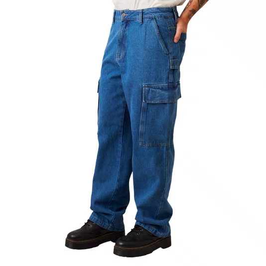 Calça Blunt Cargo House Jeans