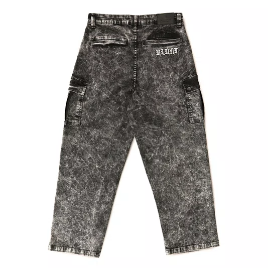 Calça Blunt Cationizada Rust Sarja Preto Estonado