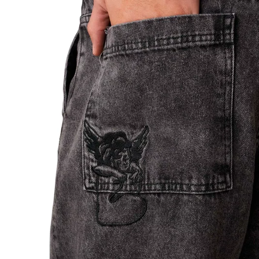 Calça Blunt Jeans Duality Cinza Escuro