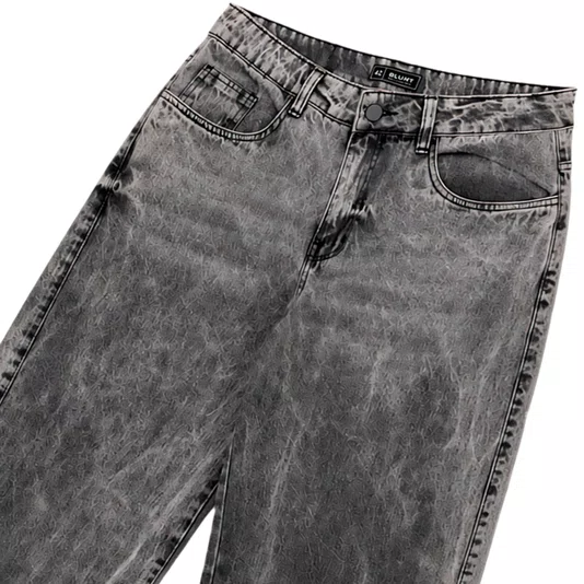 Calça Blunt Jeans Relax Timeless Preto