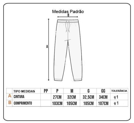 Calça de Moletom Thrasher Skull Preto/Branco