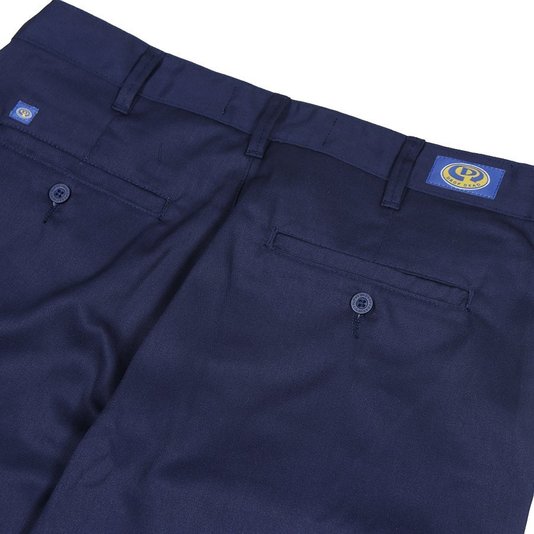 Calça Dropdead Sarja Amaci Confort Chino Azul Marinho