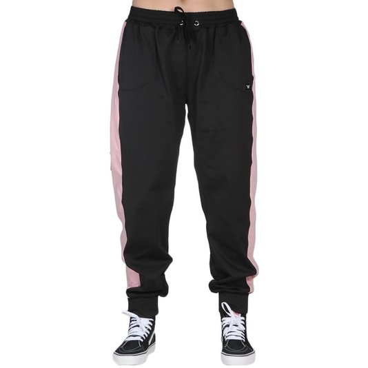 Calça Hang Loose Pet Dry Elanca Preto/Rosa