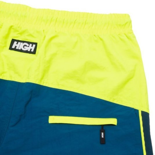 Calça High Company Dripp Azul/Verde
