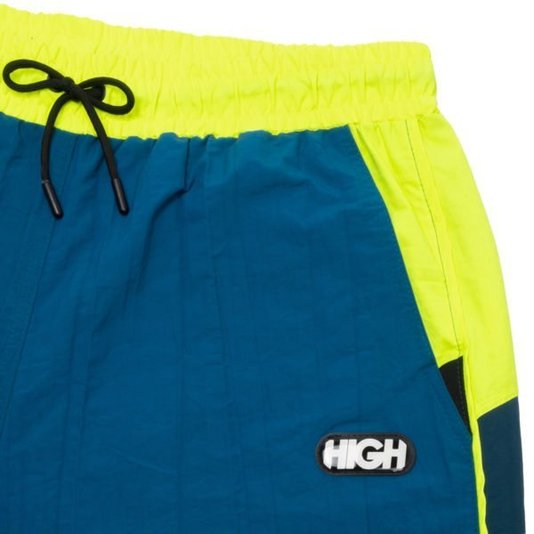 Calça High Company Dripp Azul/Verde