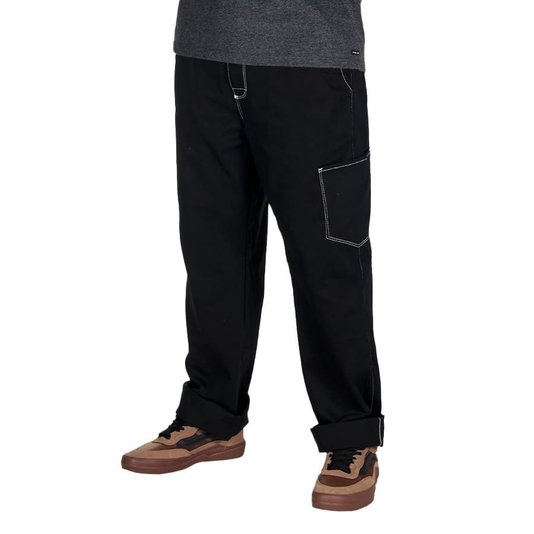 Calca Hocks Baggy Reta Preto