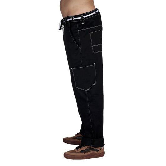 Calca Hocks Baggy Reta Preto