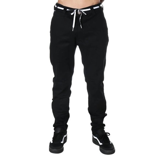 Calça Hocks Barra Preto