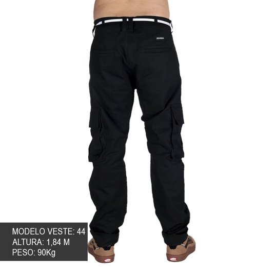Calça Hocks Central Cargo Preto