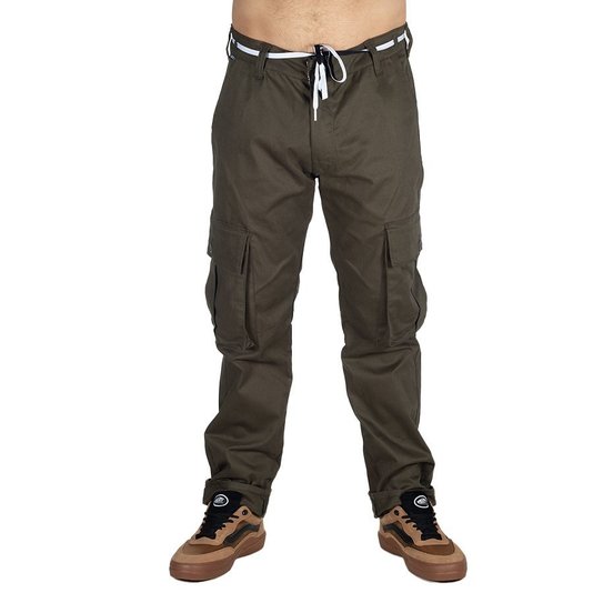 Calça Hocks Central Cargo Verde Militar
